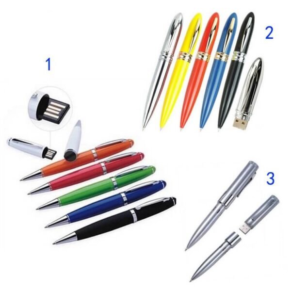 Colorful Pointed USB Pen - Imagem 3