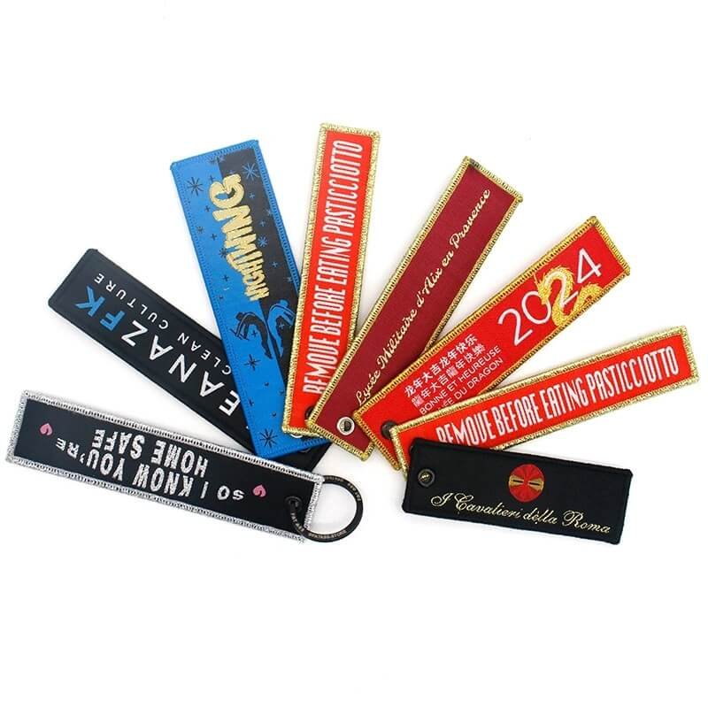 Llavero de tela para regalo personalizado