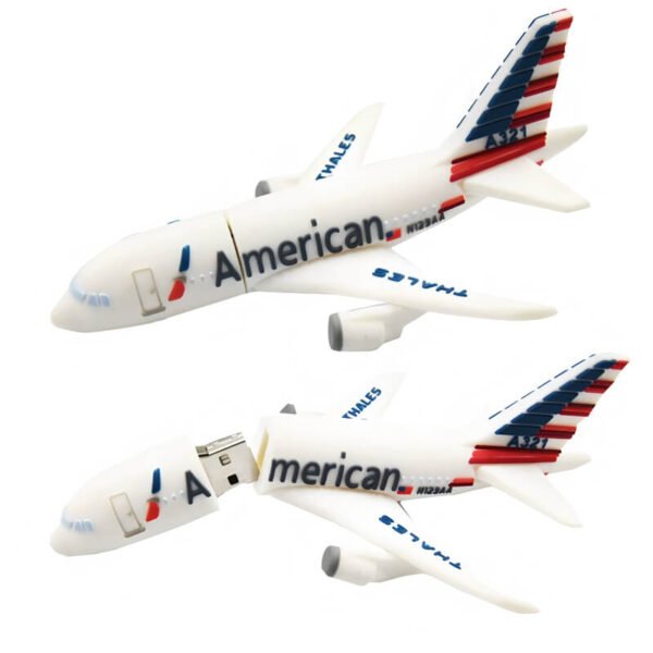 PVC Aircraft USB Flash Drive - Image 4
