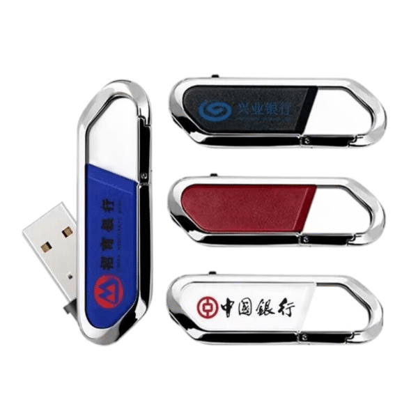 Metal Carabiner USB Flash Drive