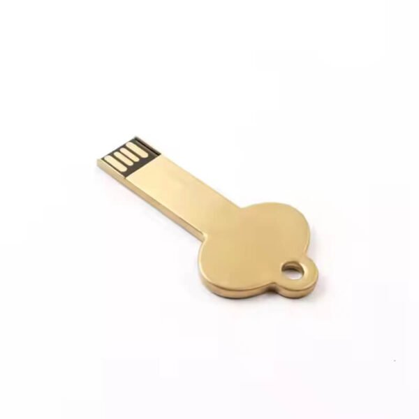 Metal Flower Key USB Flash Drive - Image 3