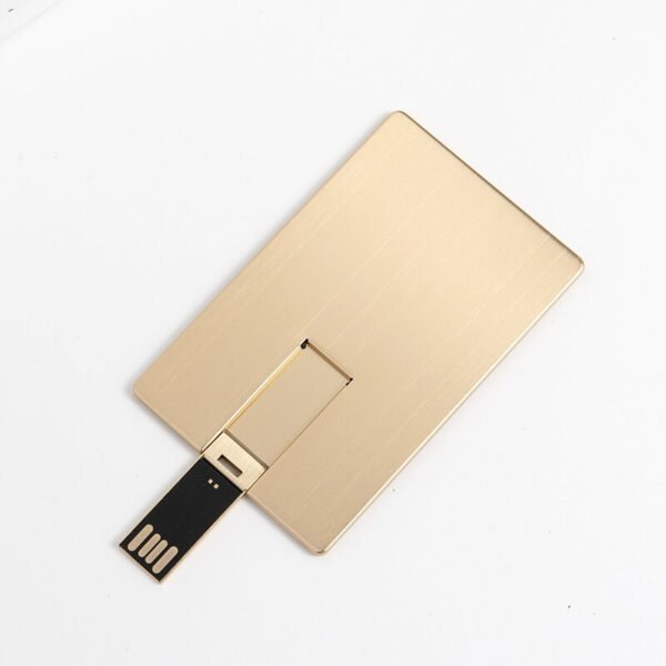 Metal Card Shaped USB 2.0 Flash Drive - Image 4
