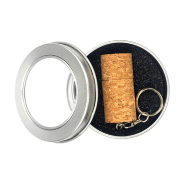 Red Wine Cork USB Drive - Image 3