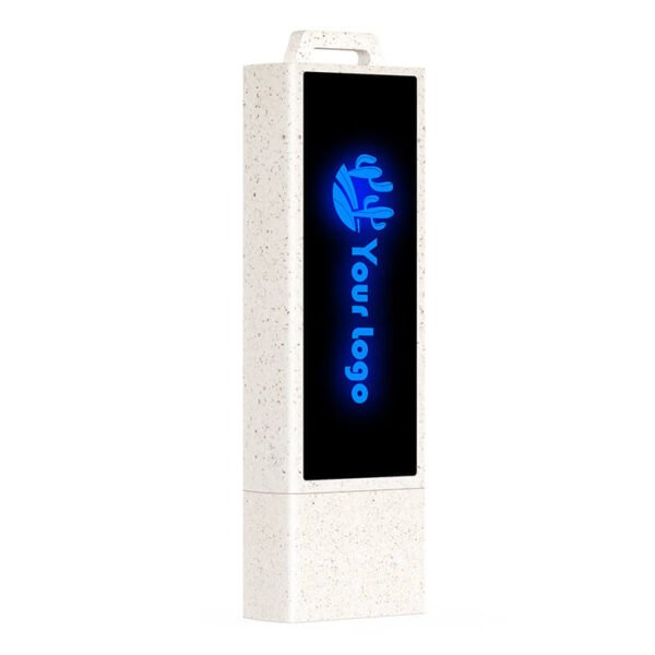 Eco-Friendly Light-Up USB Flash Drive - Imagen 2