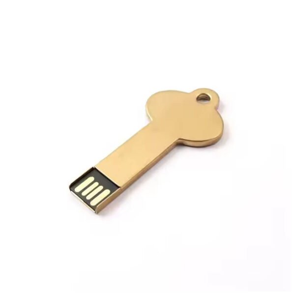 Metal Flower Key USB Flash Drive