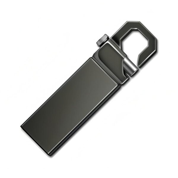 HP 750W Metal USB Flash Drive With Keychain - Image 4