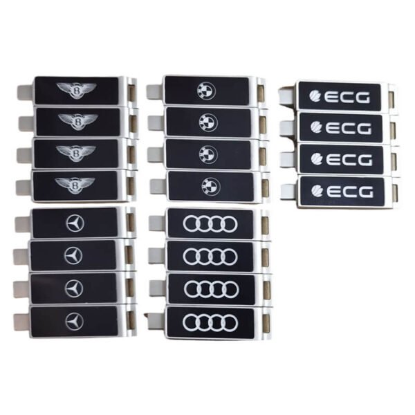 Elongated LED Engraved Light-Up USB Drive - Image 3