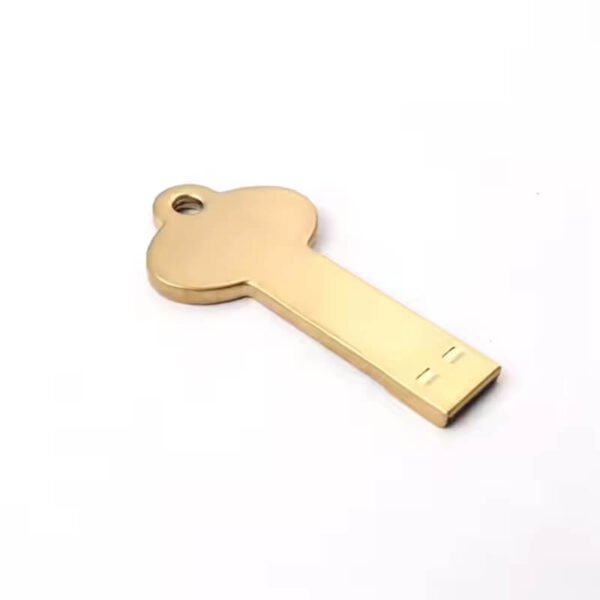 Metal Flower Key USB Flash Drive - Image 2