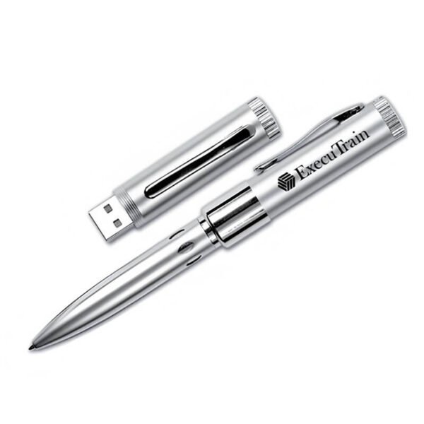 Six-Hole Pen USB Flash Drive - Image 2