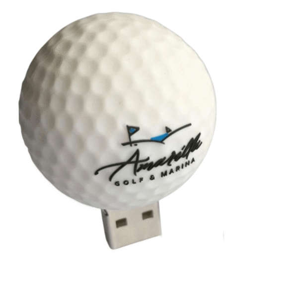 Golf Ball USB Drive for Real Estate Corporate Gifts - Image 2