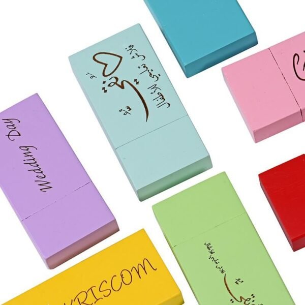 Wooden Painted USB Flash Drives - Image 2