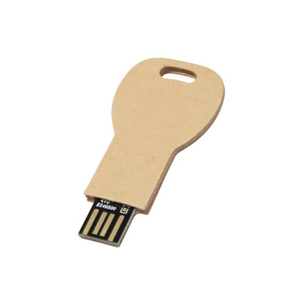 Recycled Paper Key USB Flash Drive - Image 4