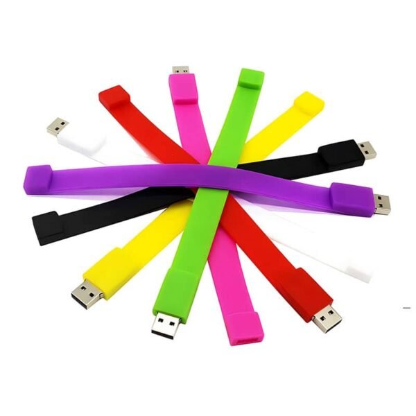 Classic Rubber Wristband USB Flash Drive