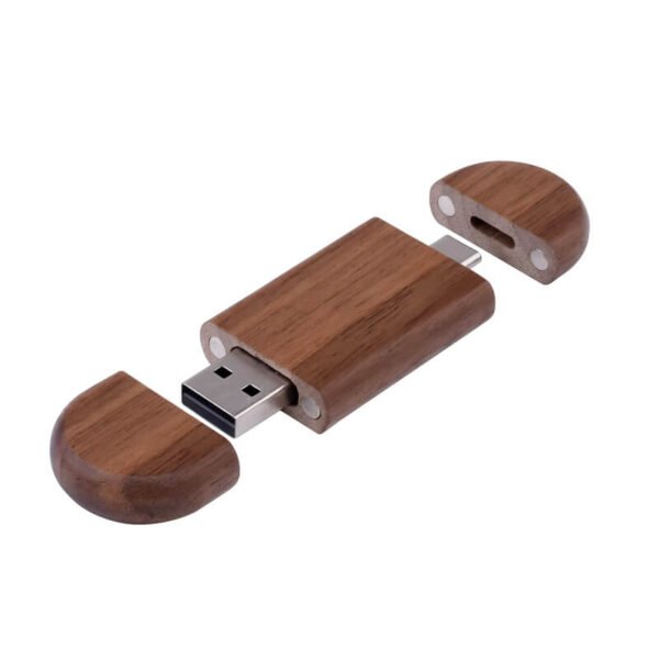 Wooden Mobile Phone USB Flash Drive - Image 4