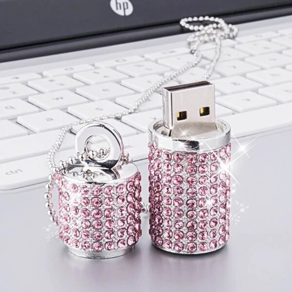 Lipstick Crystal USB Drive - Image 3