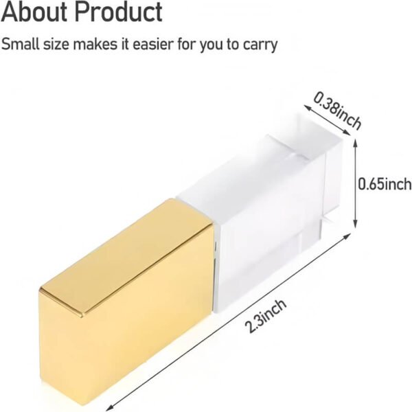 Golden Crystal USB Flash Drive - Image 2