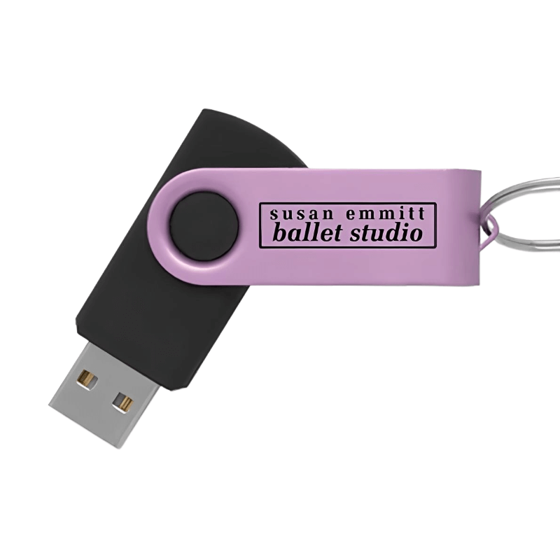 custom swivel usb flash drive