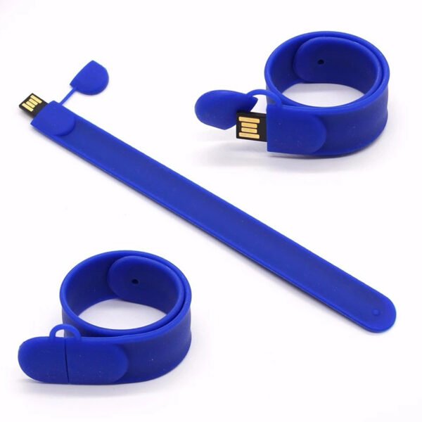 Slim Rubber USB Wristband Flash Drive - Image 4