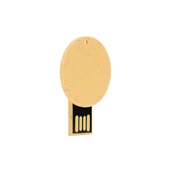 Eco-friendly Round USB Flash Drive - Image 2