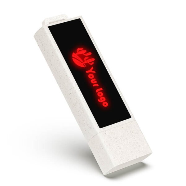 Eco-Friendly Light-Up USB Flash Drive - Imagen 3