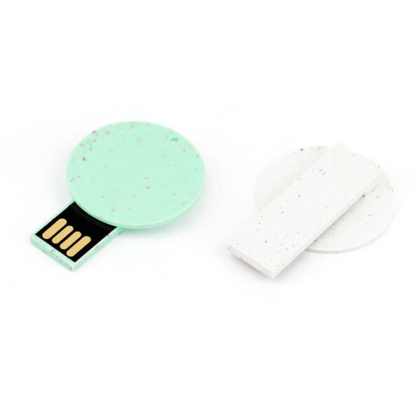 Eco-friendly Round USB Flash Drive - Image 4