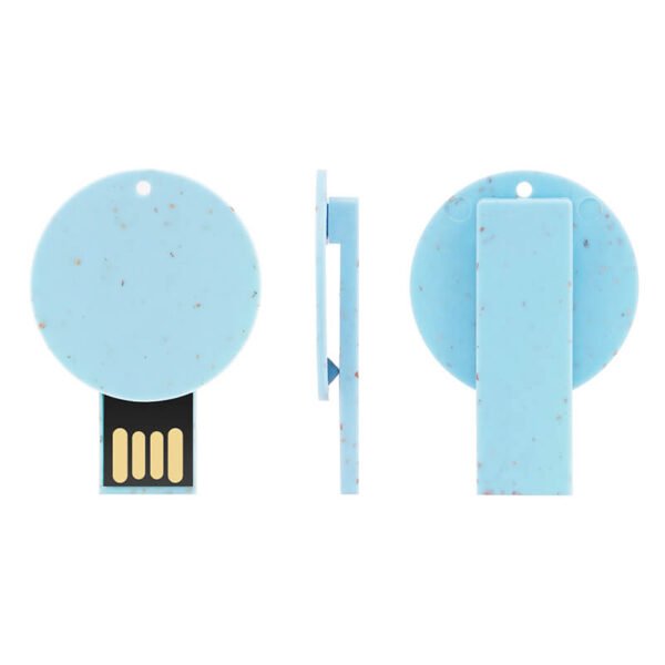 Eco-friendly Round USB Flash Drive - Image 3