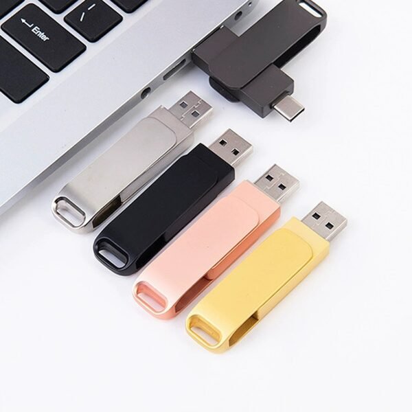 2025 Hot-Selling Metal Twist USB Type c Flash Memory - Image 3