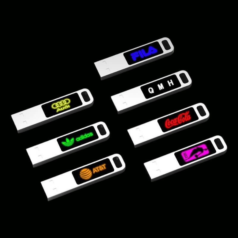 led-light-usb-Engraved 3D Logo