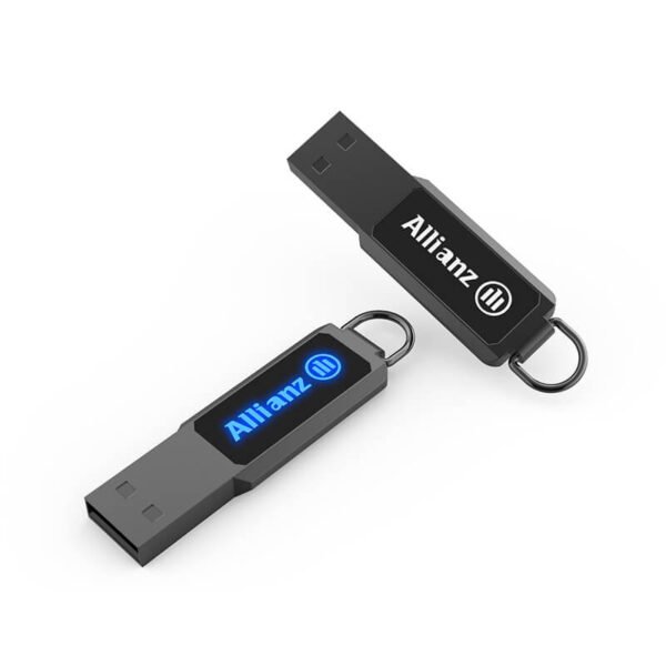 Light-Up Book Clip USB Drive - Image 3