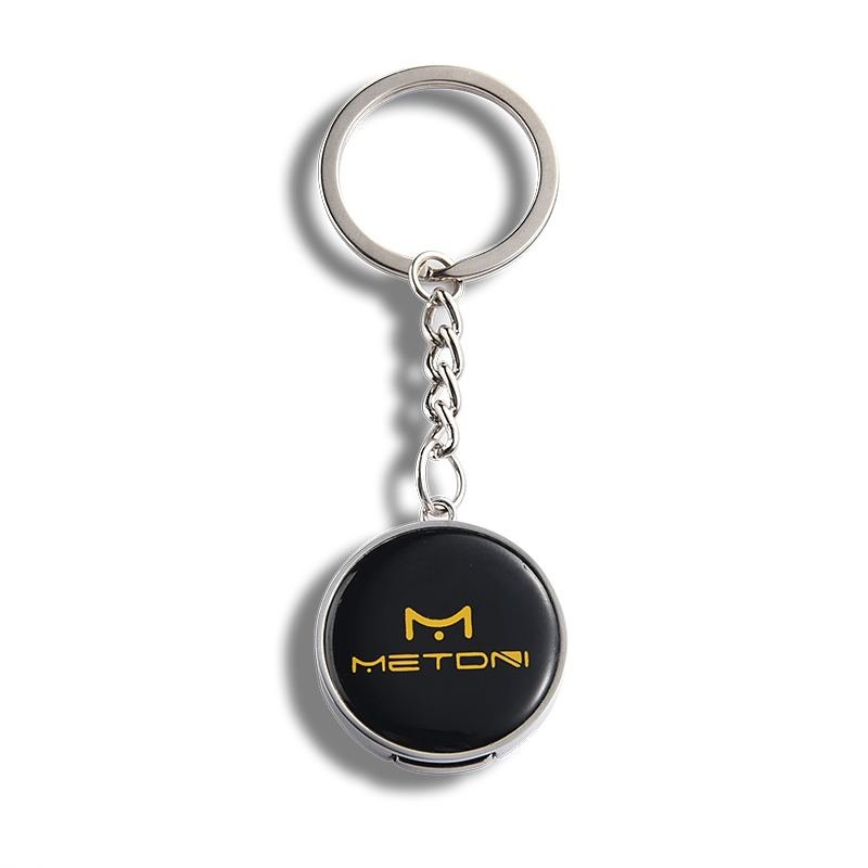 Memoria USB con llavero redonda tipo METONI - llavero personalizado por encargo