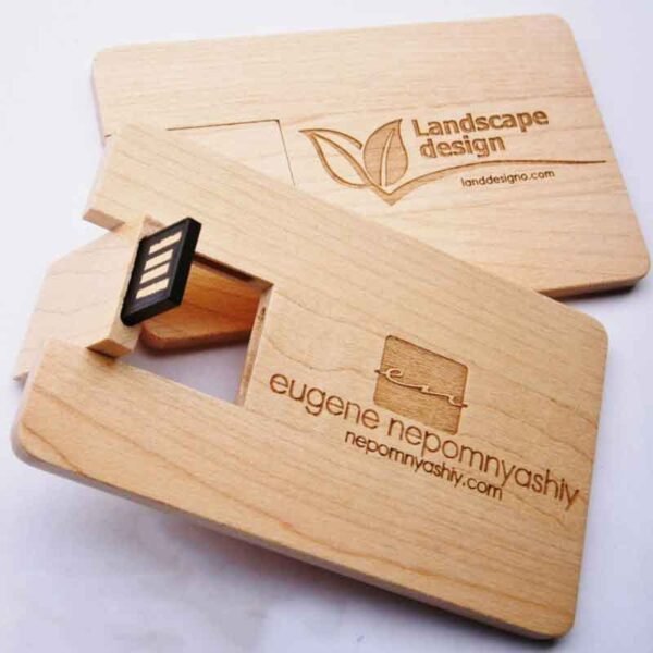 odm wood card usb flash drive china factory