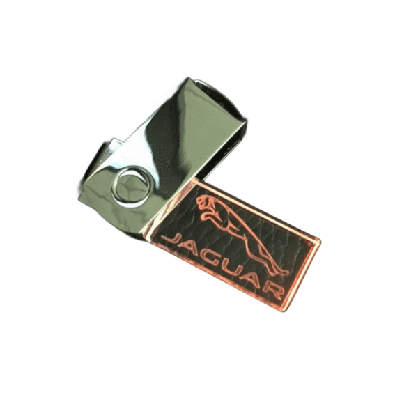 Rotating Acrylic Light-Up USB Drive - Image 3
