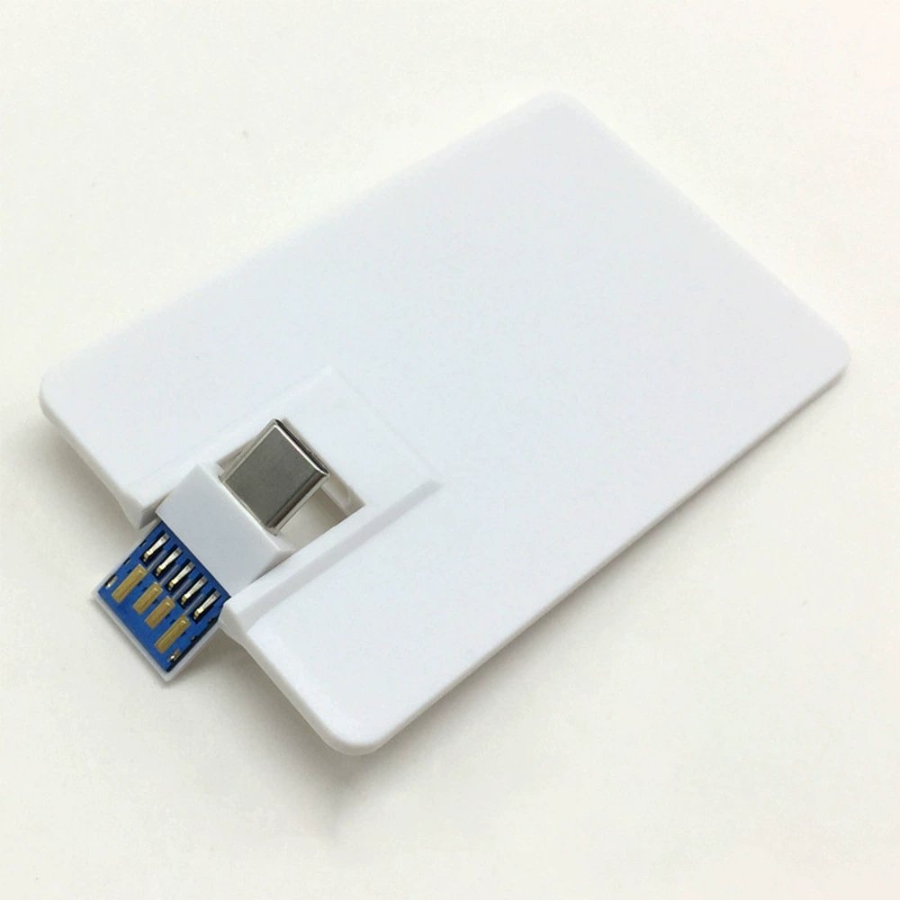type c card shaped usb drive