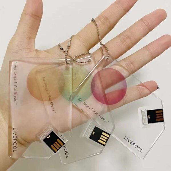 Transparent Card USB Flash Drive - Image 3